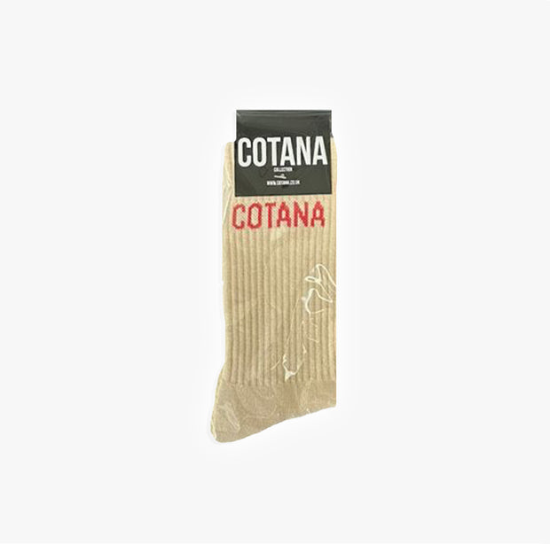 COTANA SOCKS BEIGE (1 PCK)